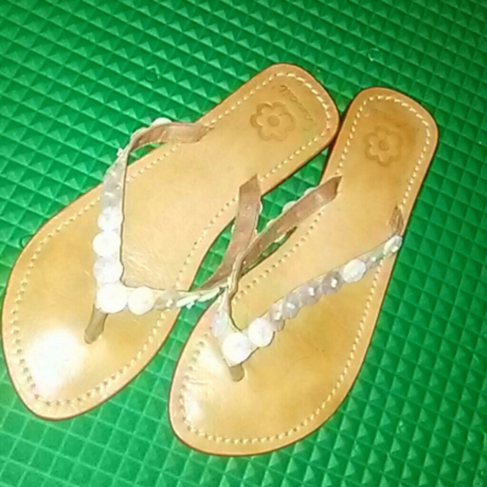 Hawaii Leather Thong Sandals
